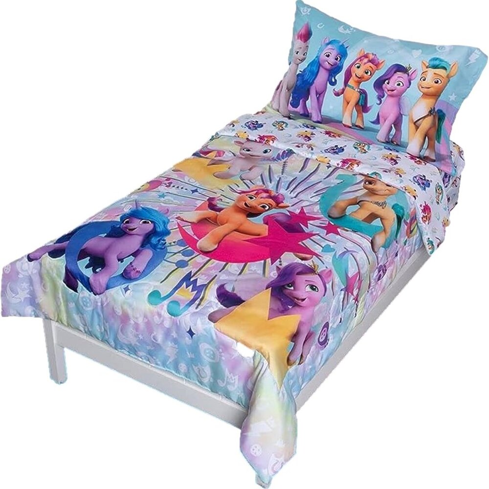 My Little Pony 4 Piece Toddler Bedding Set